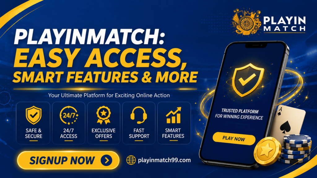 Playinmatch - Smart Features