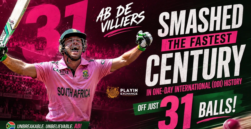 AB de Villiers Fastest 100