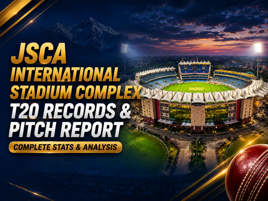 JSCA International Stadium Complex T20 Records
