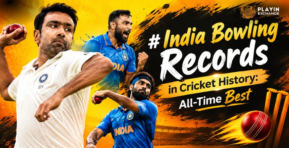 bowling records in cricket history India